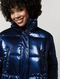 Giubbino curvy Persona - blu - 1