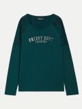 T-shirt manica lunga sportiva Freddy - green - 0