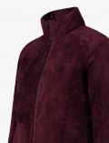 Maglia in pile con zip Cmp - burgundy - 1