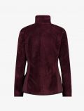 Maglia in pile con zip Cmp - burgundy - 2