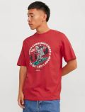 T-shirt manica corta Jack & Jones - red - 0