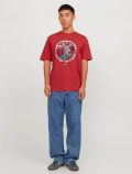 T-shirt manica corta Jack & Jones - red - 1