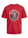 T-shirt manica corta Jack & Jones - red - 4