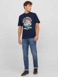 T-shirt manica corta Jack & Jones - sky capitain - 1