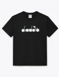 T-shirt manica corta sportiva Diadora - nero - 4