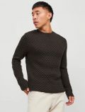 Maglia manica lunga Jack & Jones - cioccolata - 0