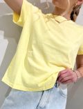 T-shirt manica corta Kontatto - giallo - 1