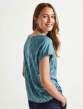 T-shirt manica corta Cecil - azzurro - 3