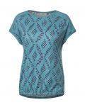 T-shirt manica corta Cecil - azzurro - 4