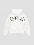Maglia in felpa Replay - bianco - 0