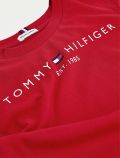 T-shirt manica corta Tommy Hilfigher - rosso - 1