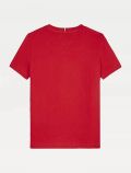 T-shirt manica corta Tommy Hilfigher - rosso - 2