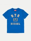 T-shirt manica corta Diesel - bluette - 0