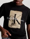 T-shirt manica corta Calvin Klein - black - 1