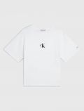 T-shirt manica corta Calvin Klein - white - 4