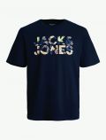 T-shirt manica corta Jack & Jones - navy - 4