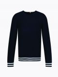 Pullover manica lunga Tommy Hilfiger - blu - 0