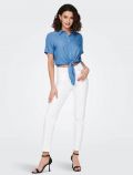 Pantalone jeans Only - white - 1