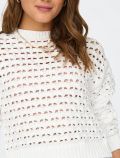 Pullover manica lunga Only - bright white - 2