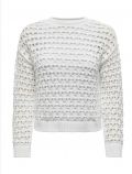 Pullover manica lunga Only - bright white - 4