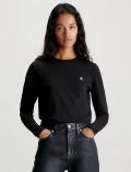 Maglia manica lunga Calvin Klein - black - 0