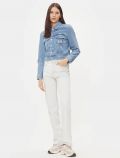 Giubbino in jeans Calvin Klein - blu chiaro - 1