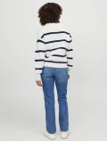 Pullover manica lunga Jjxx - blu bianco - 3