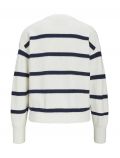 Pullover manica lunga Jjxx - blu bianco - 5