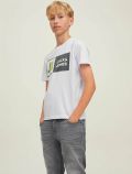 T-shirt manica corta Jack & Jones - white - 0