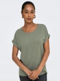 T-shirt manica corta Only - verde - 3