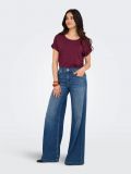 T-shirt manica corta Only - burgundy - 1