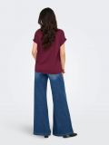 T-shirt manica corta Only - burgundy - 3
