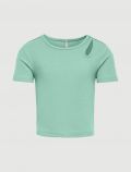 T-shirt manica corta Only - verde - 0