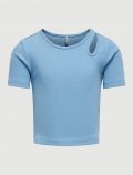 T-shirt manica corta Only - blue - 1