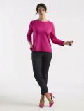 Pullover manica lunga Emme - fuxia - 1