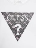 T-shirt manica corta Guess - white - 1