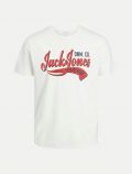 T-shirt manica corta Jack & Jones - cloud - 0