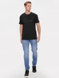 T-shirt manica corta Calvin Klein - black - 1