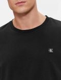 T-shirt manica corta Calvin Klein - black - 2