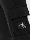 Pantalone in felpa sport Calvin Klein - black - 2