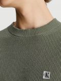 Maglia manica lunga casual Calvin Klein - olive - 1