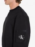 Maglia manica lunga casual Calvin Klein - black - 1