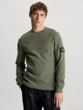 Maglia manica lunga casual Calvin Klein - olive - 0