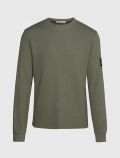 Maglia manica lunga casual Calvin Klein - olive - 4