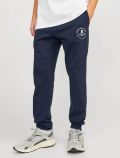 Pantalone in felpa sport Jack & Jones - navy blazer - 0