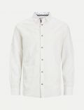 Camicia manica lunga casual Jack & Jones - white - 0