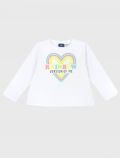 T-shirt manica lunga Chicco - bianco - 0