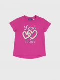 T-shirt manica corta Chicco - fucsia - 0