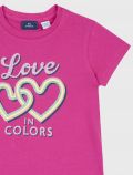 T-shirt manica corta Chicco - fucsia - 1