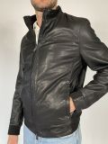 Giubbino in pelle Milestone - nero - 1